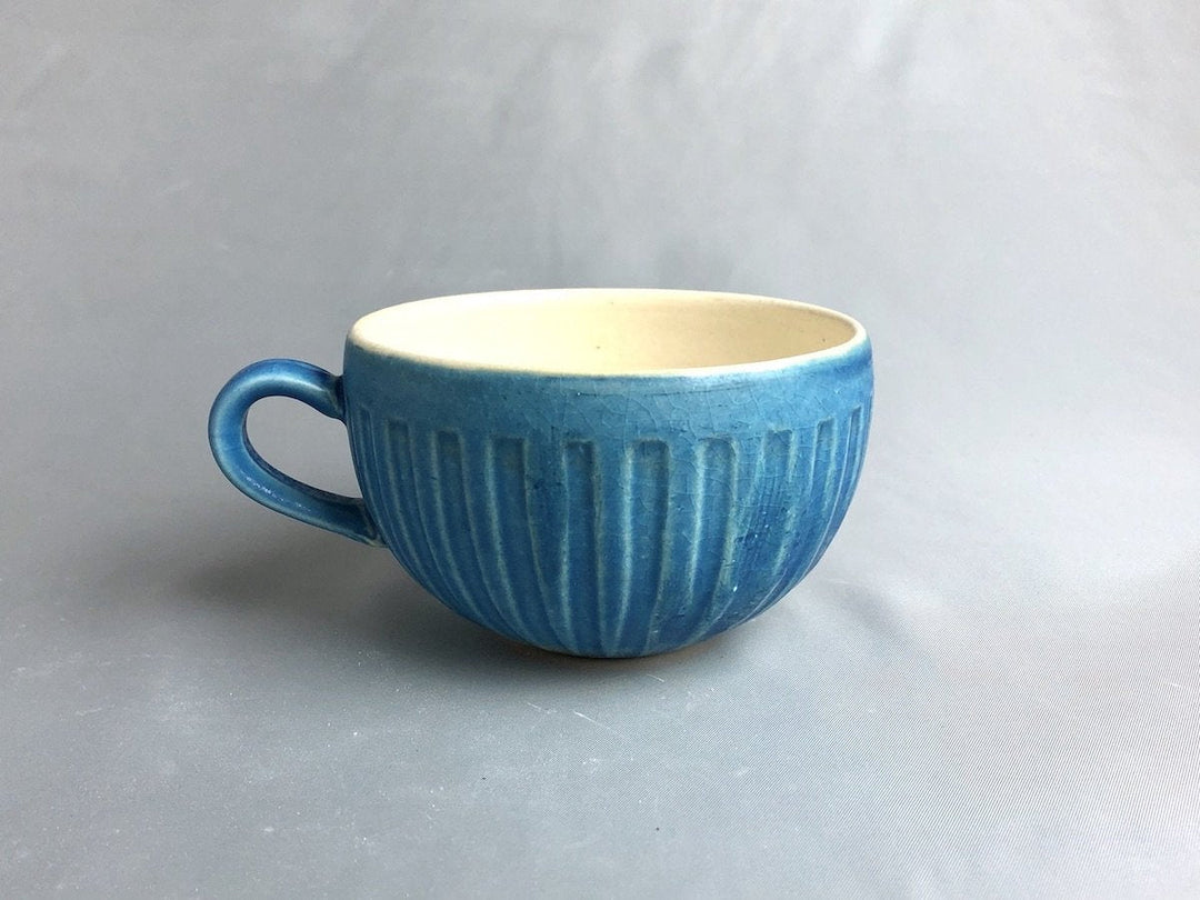 Ridged Ippuku Mug Turkey - Crafted By Kakurin Kiln