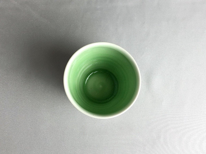 White Porcelain Faceted Cup siskin - Crafted By Kakurin Kiln