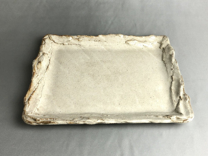 Fresh flour Square Plate - Crafted By Masahiro Kumagai