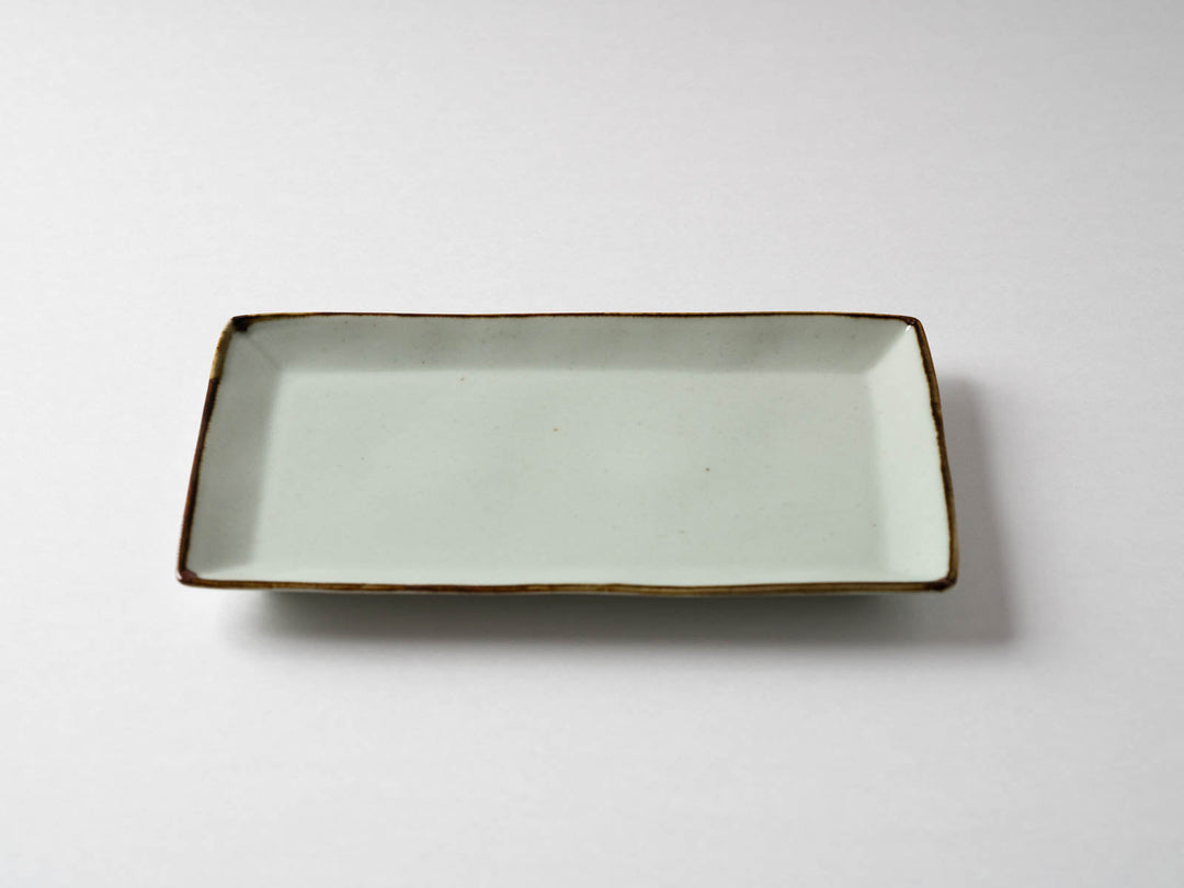 Rim Plate Rusted Edge Richo - Crafted By Koyo Kiln