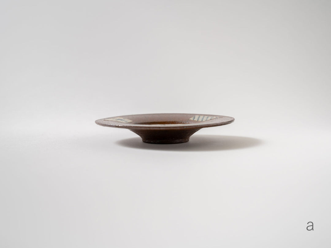 2-Color 4-Sun Flat Plate - Crafted By Sachiko Niijima