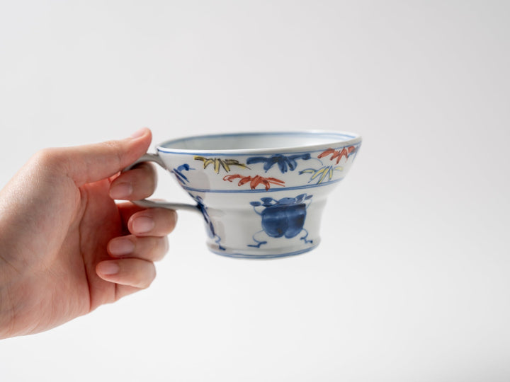 Treasures Design Flat Mug - Crafted By Teiichiro Matsuo