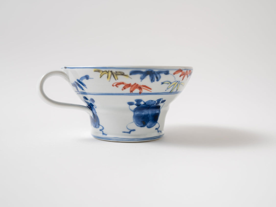 Treasures Design Flat Mug - Crafted By Teiichiro Matsuo