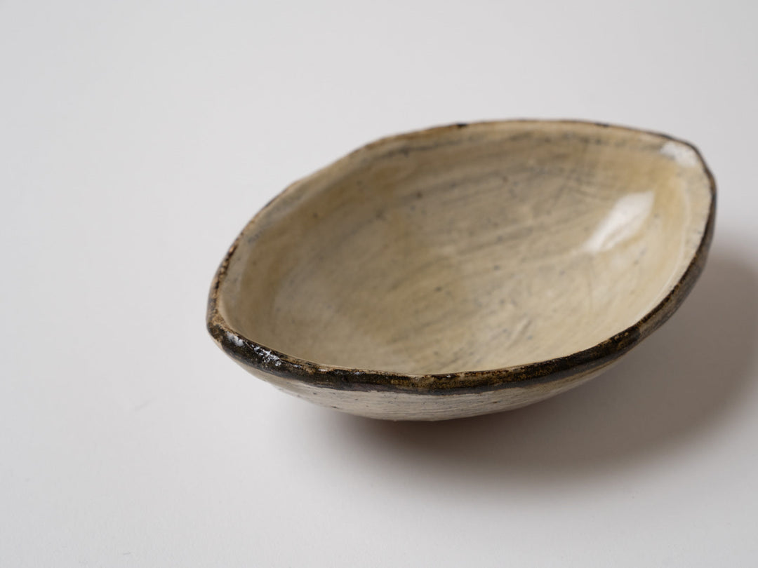 Brush Mark Lemon Small Bowl - Crafted By Otenjiagama