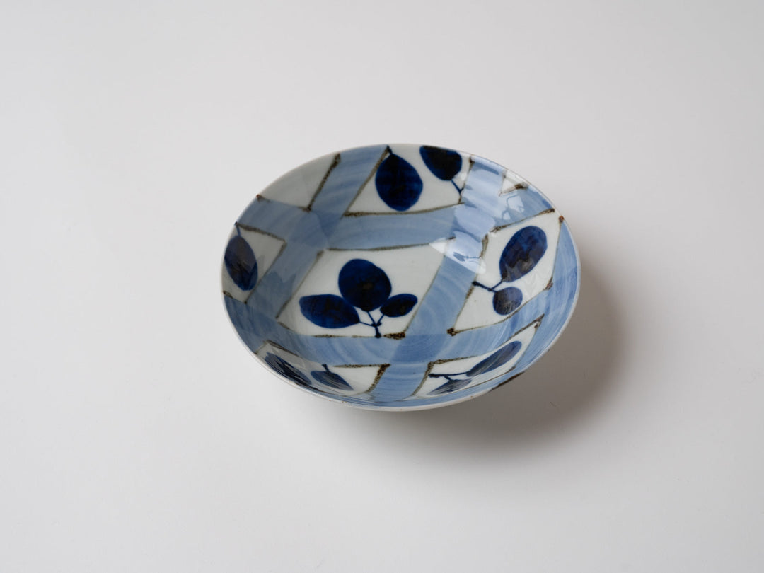 Enclosed Blue Fruit 6-Sun Pot - Crafted By Kousei Kobayashi