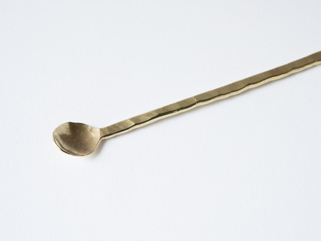 Brass Teaspoon - Crafted By Kiyoshi Haraguchi