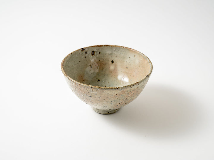 Ash Glazed Slip Rice Bowl Large - Crafted By Shinichi Kotsuji