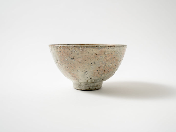 Ash Glazed Slip Rice Bowl Large - Crafted By Shinichi Kotsuji