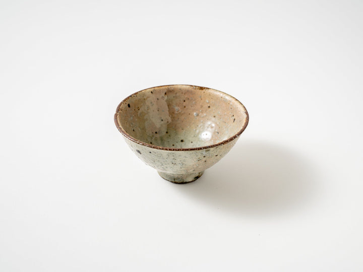 Ash Glazed Slip Rice Bowl - Crafted By Shinichi Kotsuji