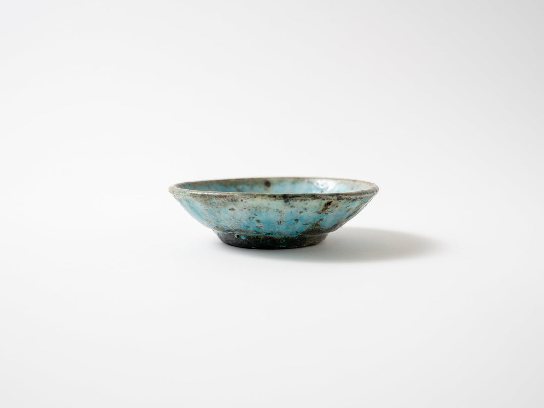 Blue Small Plate - Crafted By Shinichi Kotsuji