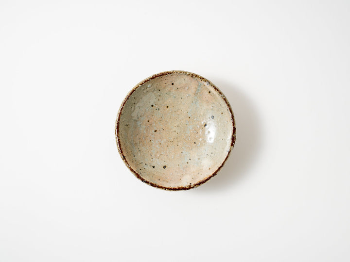 Ash Glazed Slip Small Plate - Crafted By Shinichi Kotsuji