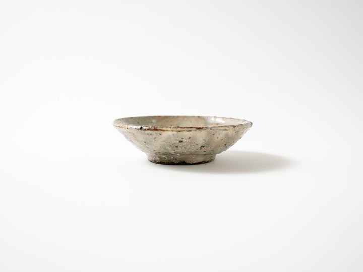 Ash Glazed Slip Small Plate - Crafted By Shinichi Kotsuji