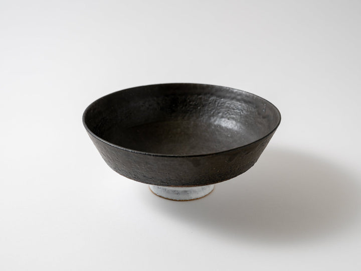 Two-Color Bowl B (Large/Medium Black) - Crafted By CHINATSU