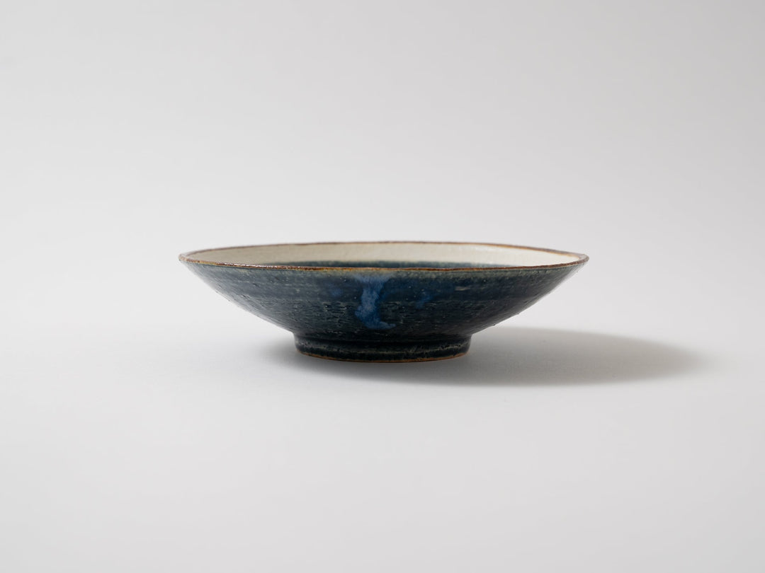 Ring Line 5.5-Sun Plate (LapisLazuli Oribe) - Crafted By Kanae Nomura