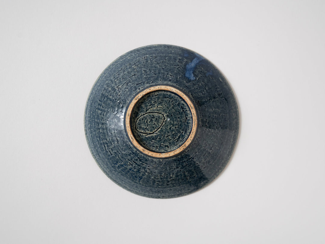 Ring Line 5.5-Sun Plate (LapisLazuli Oribe) - Crafted By Kanae Nomura