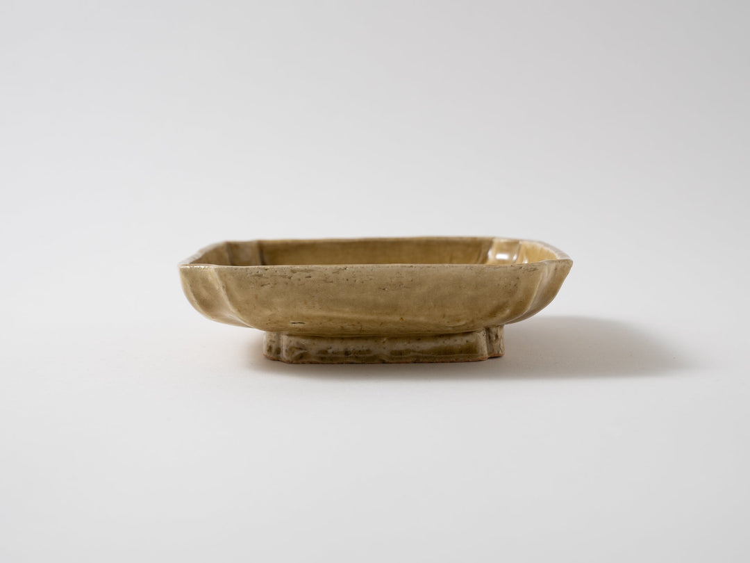 Yellow Mulberry Glaze Four-Direction Side - Crafted By Kanae Nomura