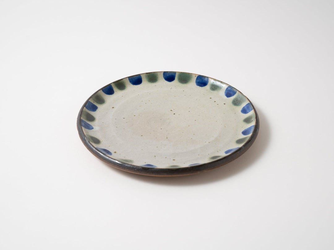 6-Sun Plate - Crafted By Kawajiri Pottery