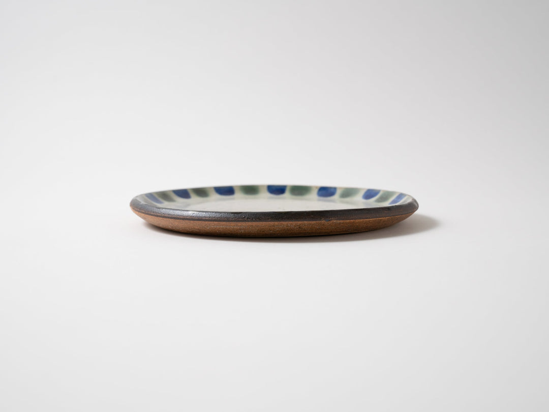 6-Sun Plate - Crafted By Kawajiri Pottery