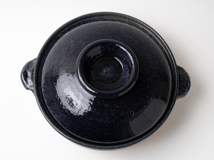 No. 9 Earthenware Pot LapisLazuli - Crafted By Kanefusa Pottery