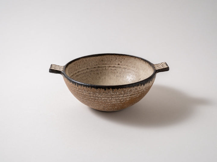 Soup Bowl with Handles Large - Crafted By Masanori Yamamoto