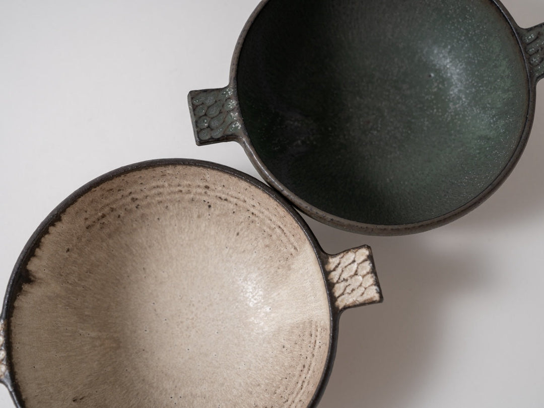 Soup Bowl with Handles Large - Crafted By Masanori Yamamoto