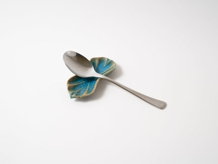 Peanut Plate Chopstick Rest Blue - Crafted By Jun Fujiwara