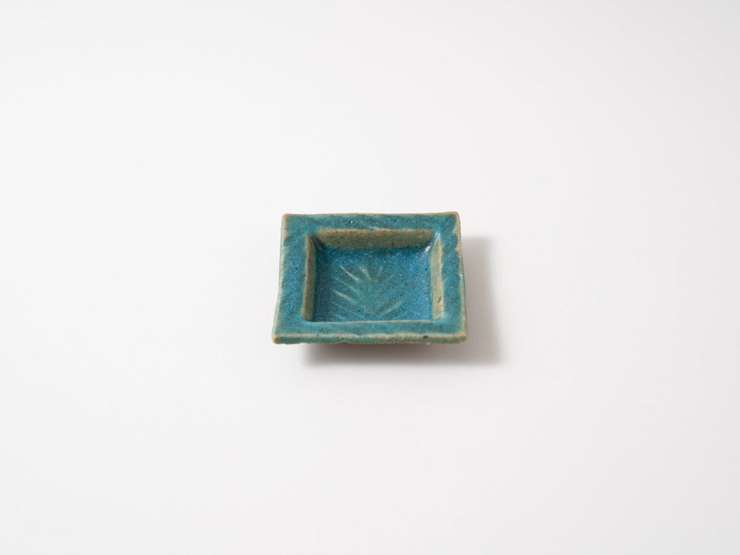 Square Plate Chopstick Rest Blue - Crafted By Jun Fujiwara