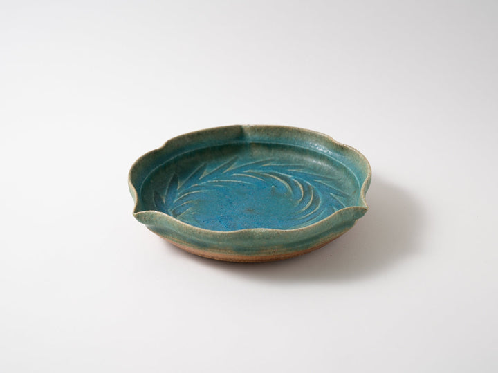 Shallow Bowl 7-Sun Blue - Crafted By Jun Fujiwara