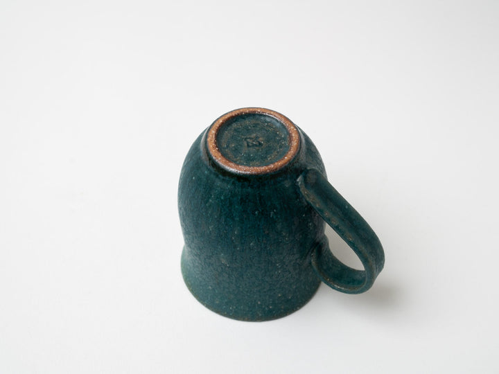 Rust Green bud Shaped Mug - Crafted By Fumiyama Kanae