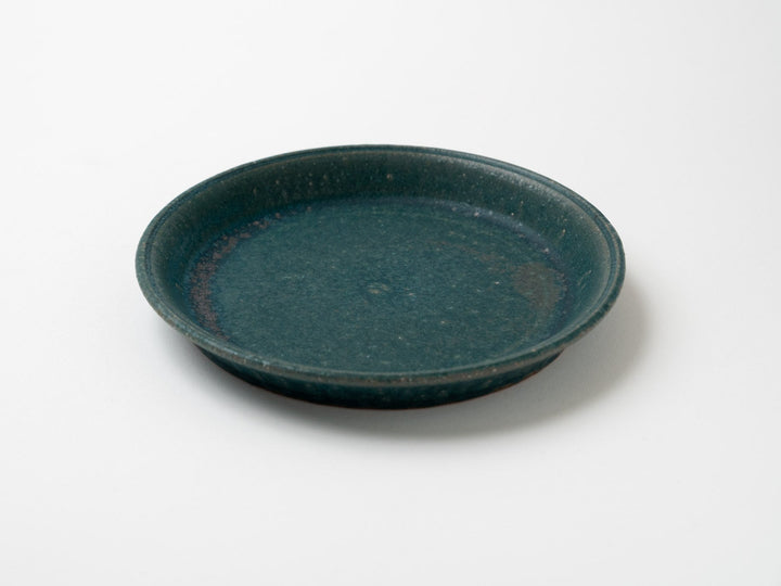 Rust Green 5-Sun Plate - Crafted By Fumiyama Kanae