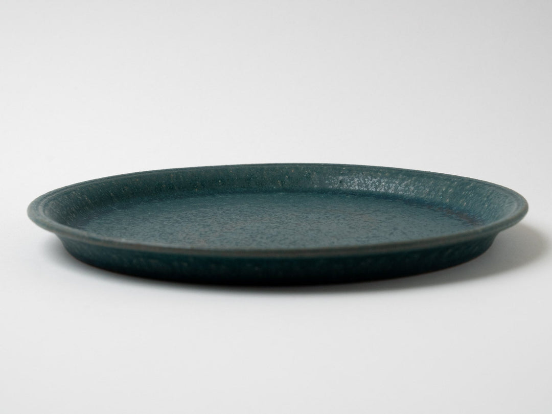 Rust Green 8-Sun Plate - Crafted By Fumiyama Kanae