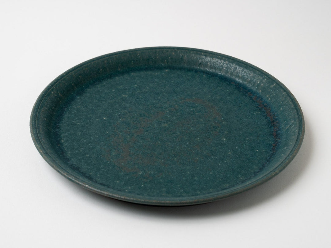 Rust Green 8-Sun Plate - Crafted By Fumiyama Kanae