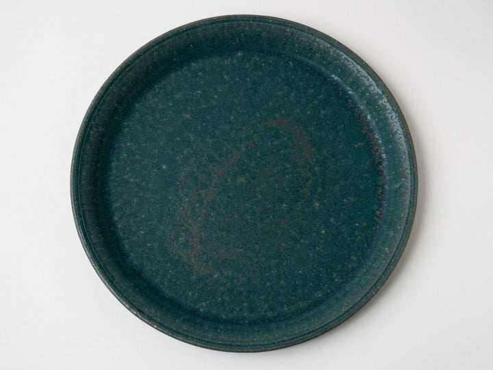 Rust Green 8-Sun Plate - Crafted By Fumiyama Kanae