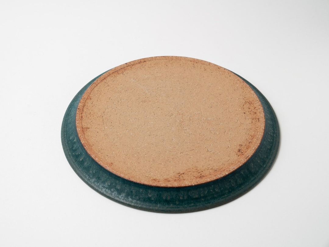 Rust Green 8-Sun Plate - Crafted By Fumiyama Kanae