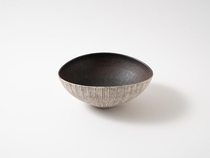 Medium Flexed Bowl Black - Crafted By Haruki Kanai