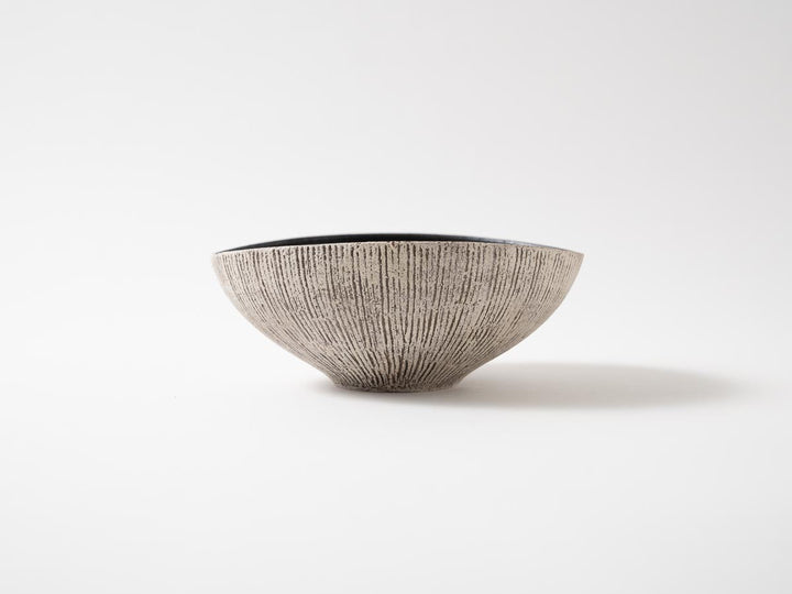 Medium Flexed Bowl Black - Crafted By Haruki Kanai