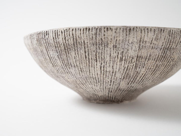 Large Flexed Bowl Black - Crafted By Haruki Kanai