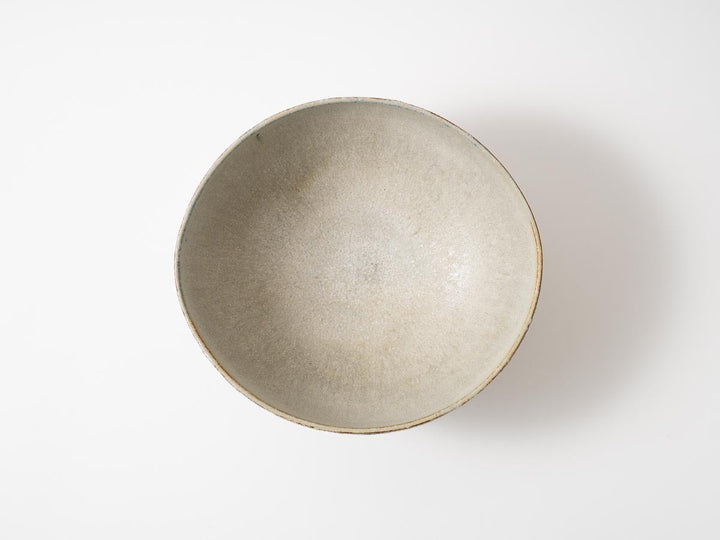 Large Flexed Bowl White - Crafted By Haruki Kanai