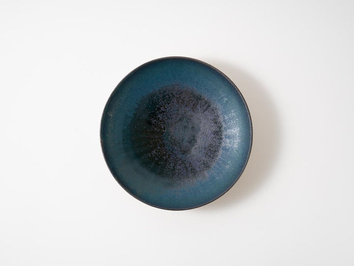 6-Sun Plate Blue - Crafted By Haruki Kanai