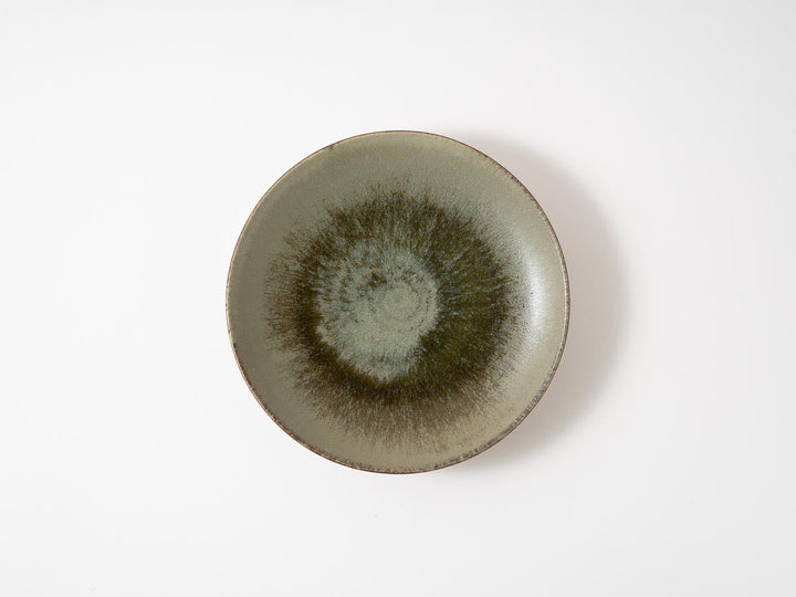 6-Sun Plate Green - Crafted By Haruki Kanai