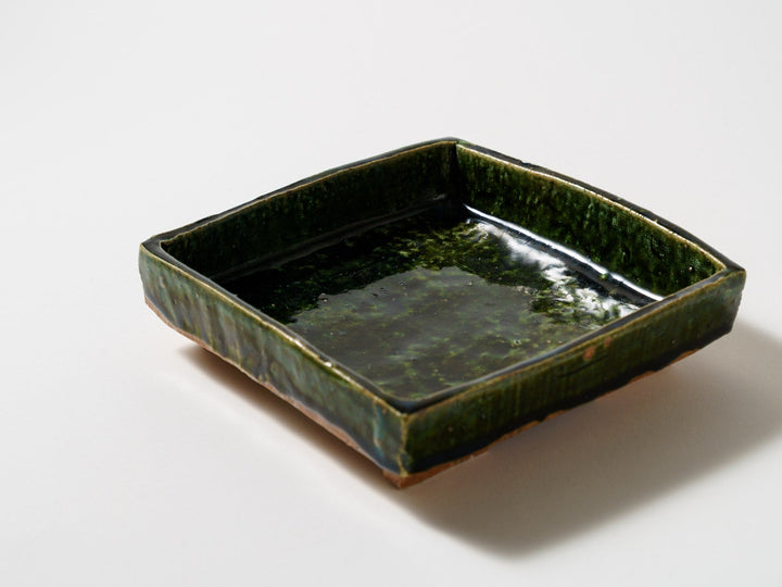 Oribe Square Bowl - Crafted By Kazuji Sato