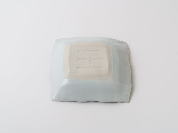 Underglazed Square Small Plate - Crafted By Teiichiro Matsuo