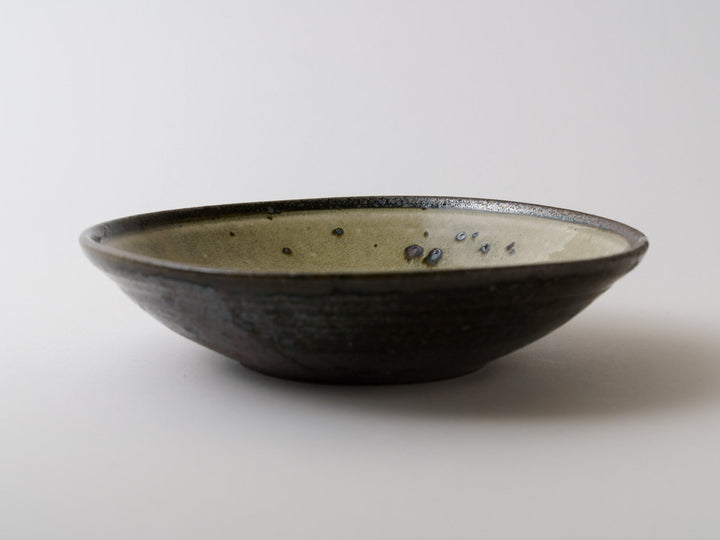 Pale Blue 7-Sun Shallow Bowl - Crafted By Taizo Yamamoto