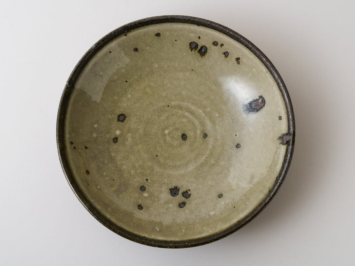 Pale Blue 7-Sun Shallow Bowl - Crafted By Taizo Yamamoto