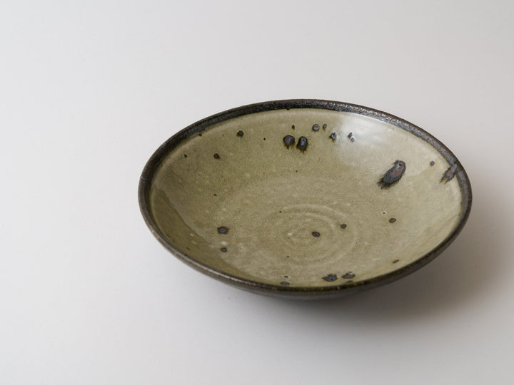 Pale Blue 7-Sun Shallow Bowl - Crafted By Taizo Yamamoto