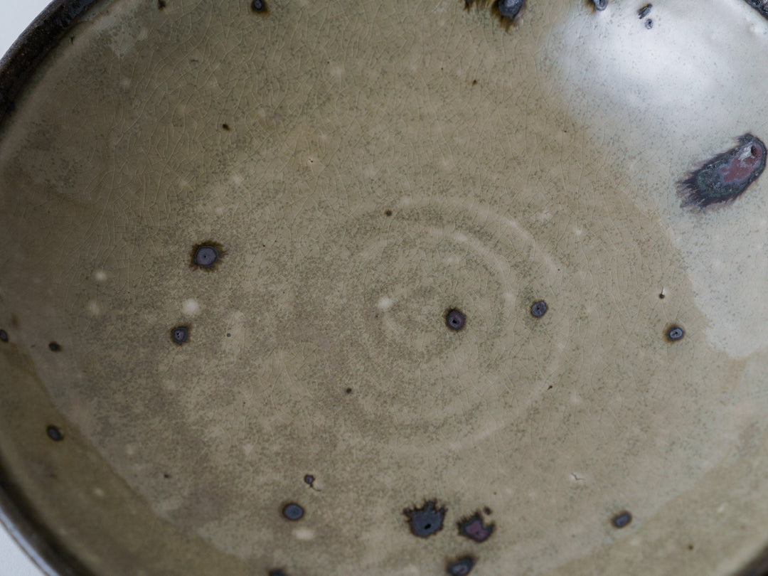 Pale Blue 7-Sun Shallow Bowl - Crafted By Taizo Yamamoto