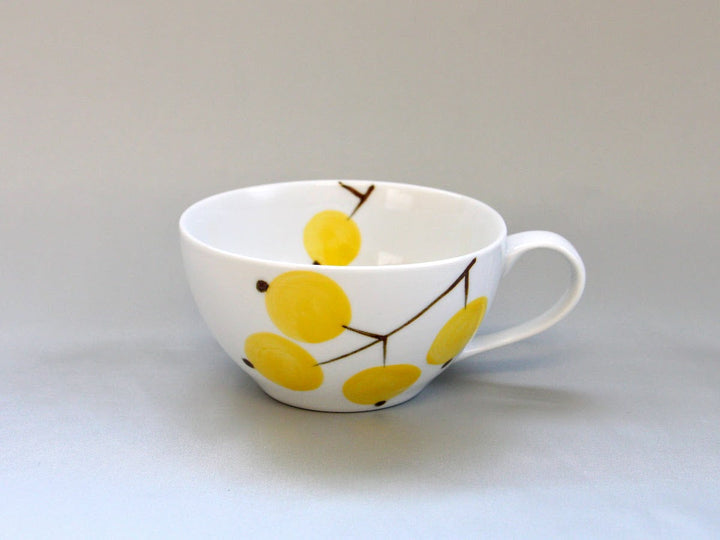 BIWA Soup Cup Yellow - Crafted By Fukuho Kiln