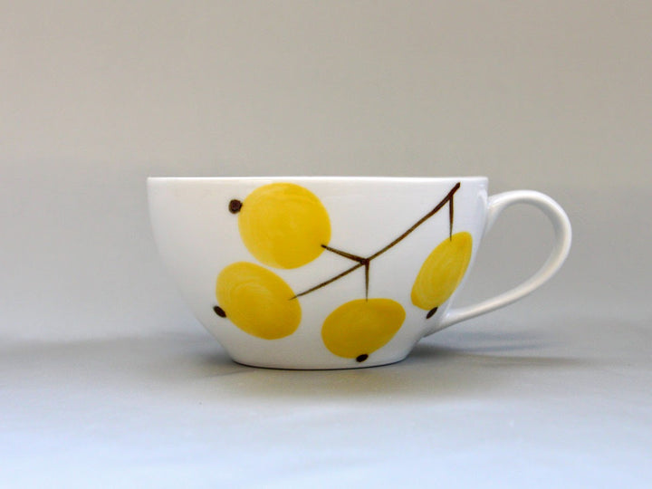 BIWA Soup Cup Yellow - Crafted By Fukuho Kiln