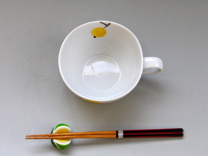 BIWA Soup Cup Yellow - Crafted By Fukuho Kiln