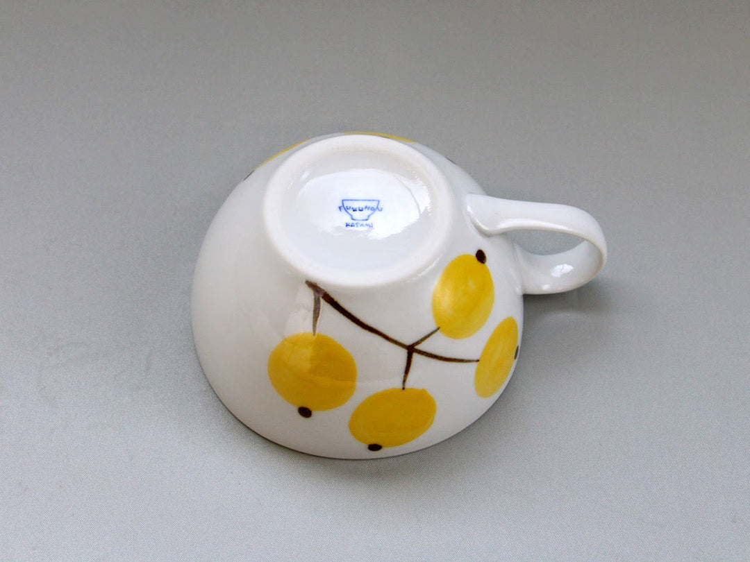 BIWA Soup Cup Yellow - Crafted By Fukuho Kiln